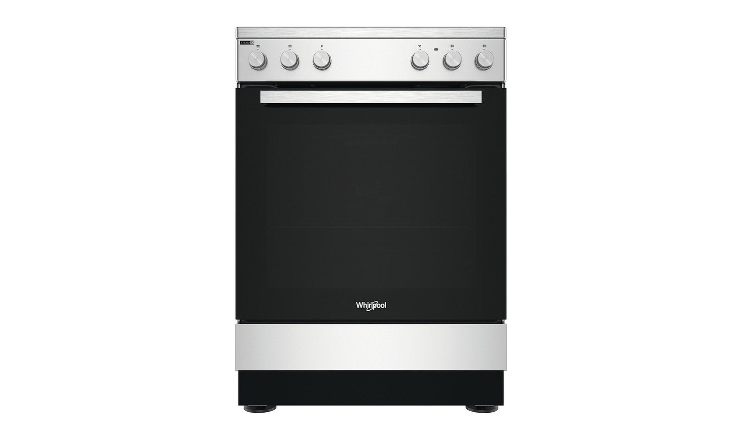 Whirlpool Electric Cooker: 60cm WS68V8KHX/MEA