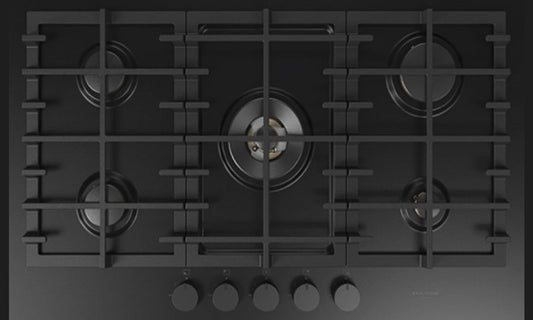 CM GAS HOB 90 CM - TWIN MATT