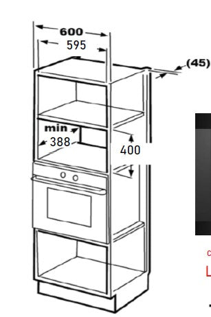 CM BI MICROWAVE OVEN - LIGHT