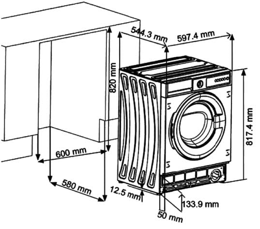 CM FS WASHER 6KG